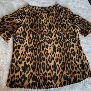 Cheetah blouse